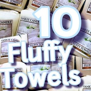 10 votive Yankee Candles lot bundle Fluffy Towels Scent